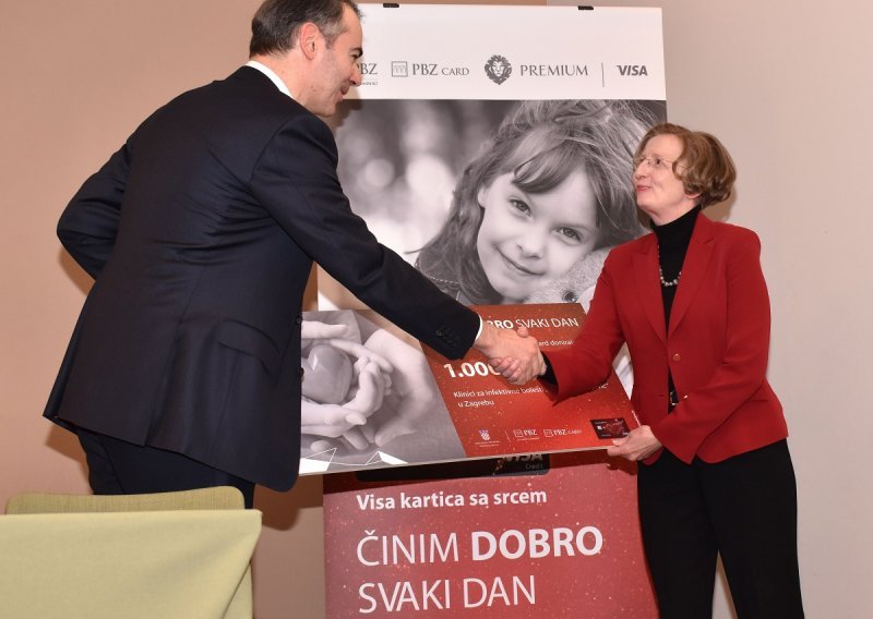 PBZ grupa donirala milijun kuna zagrebačkoj Klinici 'Dr. Fran Mihaljević'