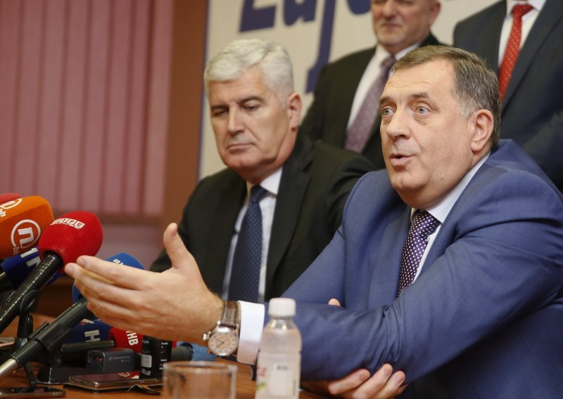 Kriza u BiH: Dodik i Čović 'dijele iste vrijednosti' i traže promjene u Ustavnom sudu