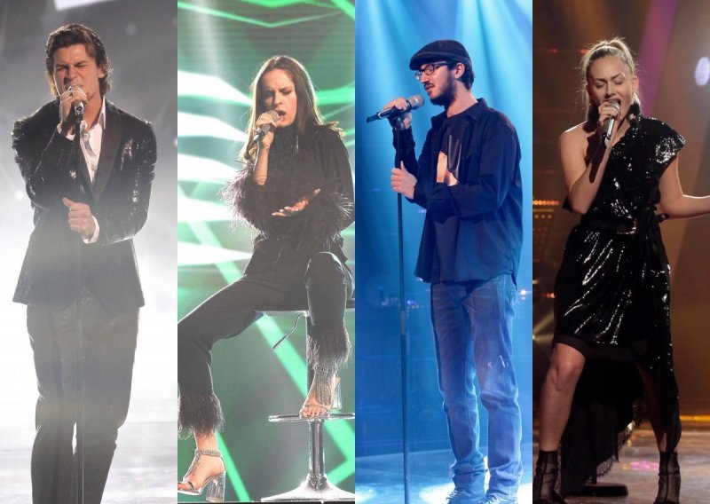 U finalu 'The Voicea' nastupit će Filip Rudan, Vinko Ćemeraš, Bernarda Bobovečki i Albina Grčić