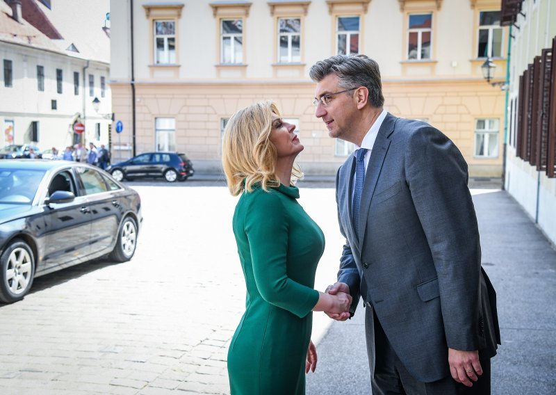 Plenković je predsjednici spreman ponuditi ured u državnoj rezidenciji i 'sa zadovoljstvom' bi je primio natrag u HDZ