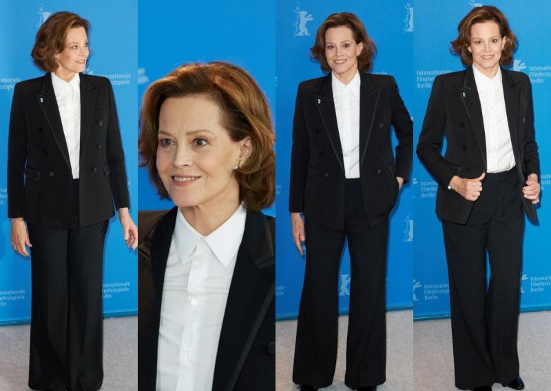 Sigourney Weaver dokaz je da nikada ne možete pogriješiti s ovim modnim klasikom