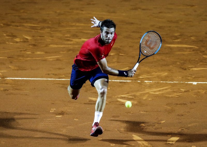 Borna Ćorić pobijedio Brazilca Thiaga Wilda i plasirao se u četvrtfinale ATP-a u Rio de Janeiru: 'Izvukao me moj servis'