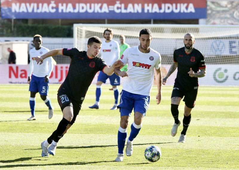 [VIDEO] Kiša golova na Poljudu; Hajduk potpuno pregazio Goricu i utrpao joj šest komada