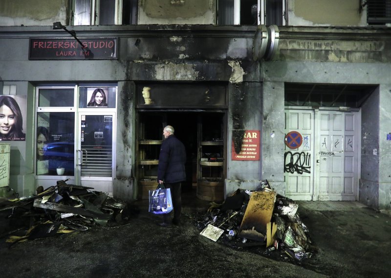 [VIDEO] Buknuo požar u zgradi kod Kvaternikovog trga, Maksimirska bila zatvorena
