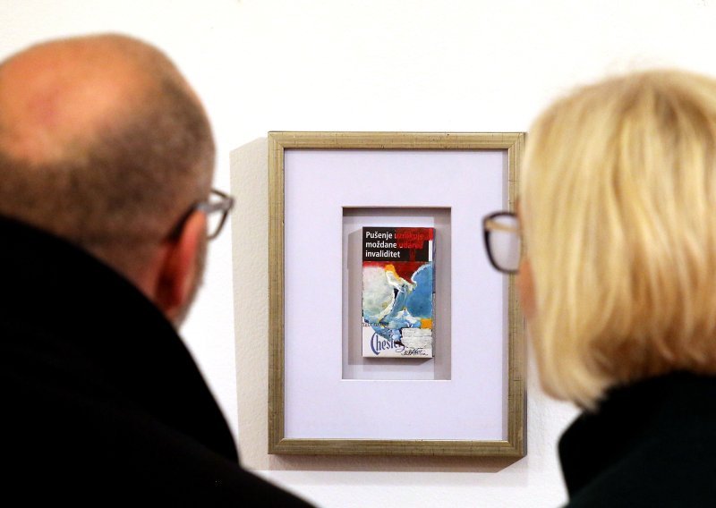 Neobična izložba otvorena u Šibeniku: Ante Bergam Momin svojim se minijaturama osvrnuo na štetnost poroka