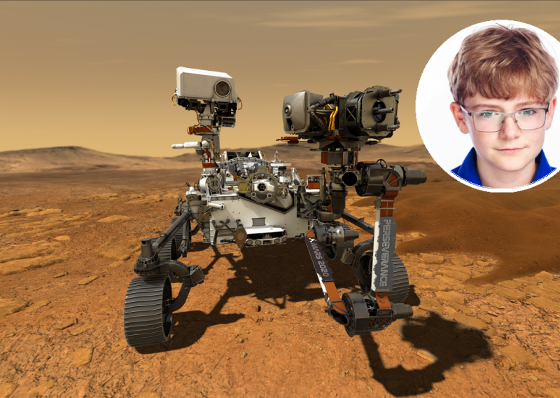 Neka bude Perseverance: 13-godišnji dječak dao ime novom roveru koji putuje na Mars