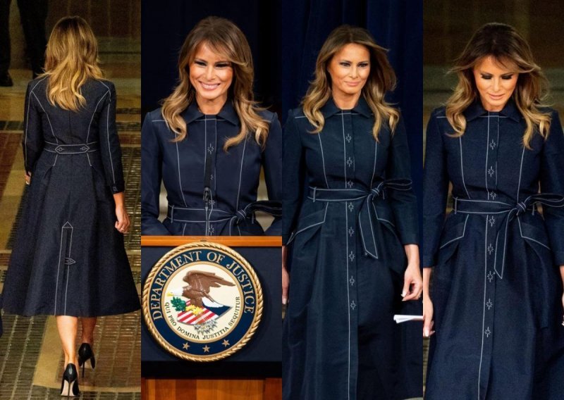 Melania Trump u već viđenom stajlingu: Haljina laskavog kroja stara dvije godine
