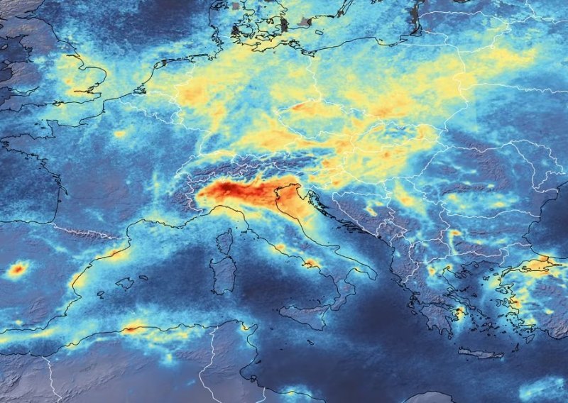 Smanjenje zagađenja u Italiji zbog koronavirusa vidljivo je iz svemira