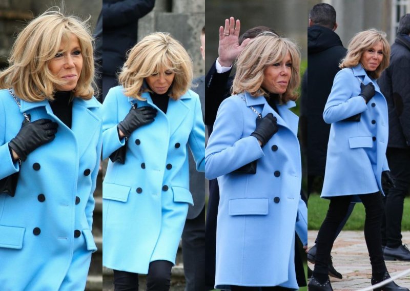 Brigitte Macron pokleknula pred torbom koja je ponovno zavladala modnom scenom