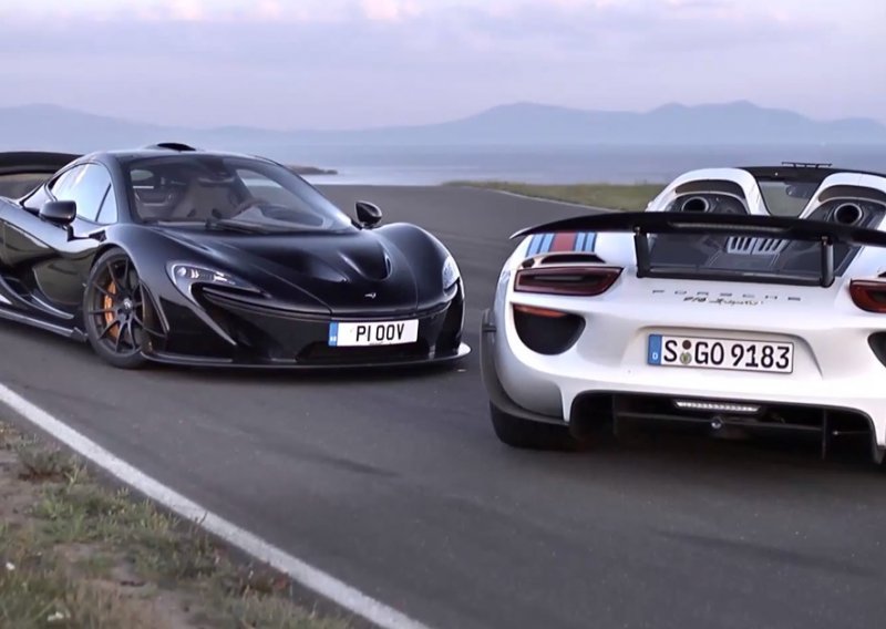 Evo zašto je sporiji Porsche 918 bolji od bržeg McLarena P1