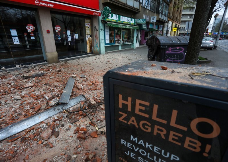 U potresu u Zagrebu ozlijeđeno dijete