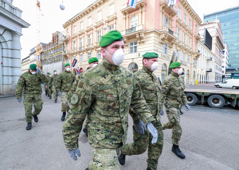 MORH: 230 vojnika pomaže Zagrebu, 300 u stanju spremnosti