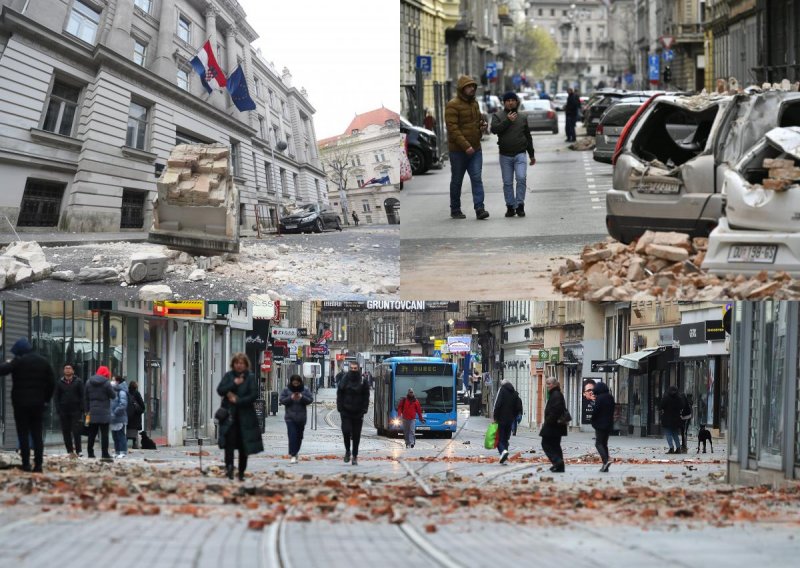 Velika fotogalerija: Uvjerite se iz prve ruke u posljedice razornog potresa koji je pogodio Zagreb