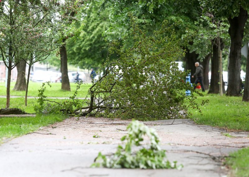 Budite oprezni: Zagrebu prijete jaki udari vjetra od 65 km na sat