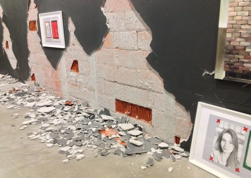 Muzej suvremene umjetnosti oštećen uslijed potresa