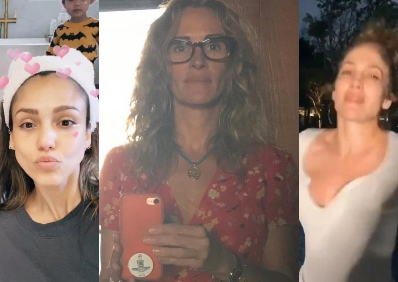 Jessica Alba, Julia Roberts i Jennifer Lopez u izolaciji: Slavne ljepotice pokazale kako izgledaju bez trunke šminke