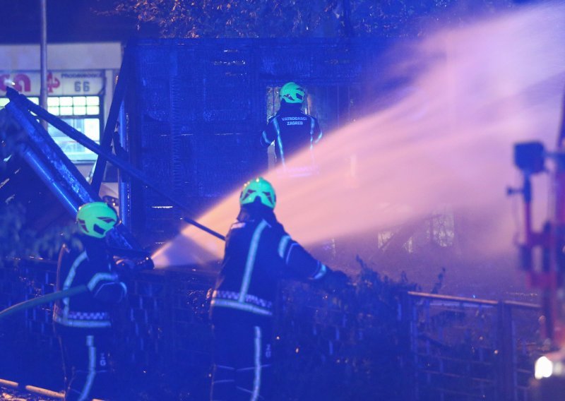 Požar u Zagorju, dvije osobe ozlijeđene