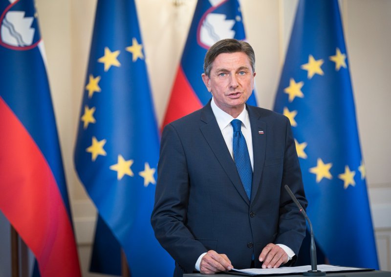 Pahor: Slovenija kontrolira epidemiju, slažem se s davanjem ovlasti vojsci na granici