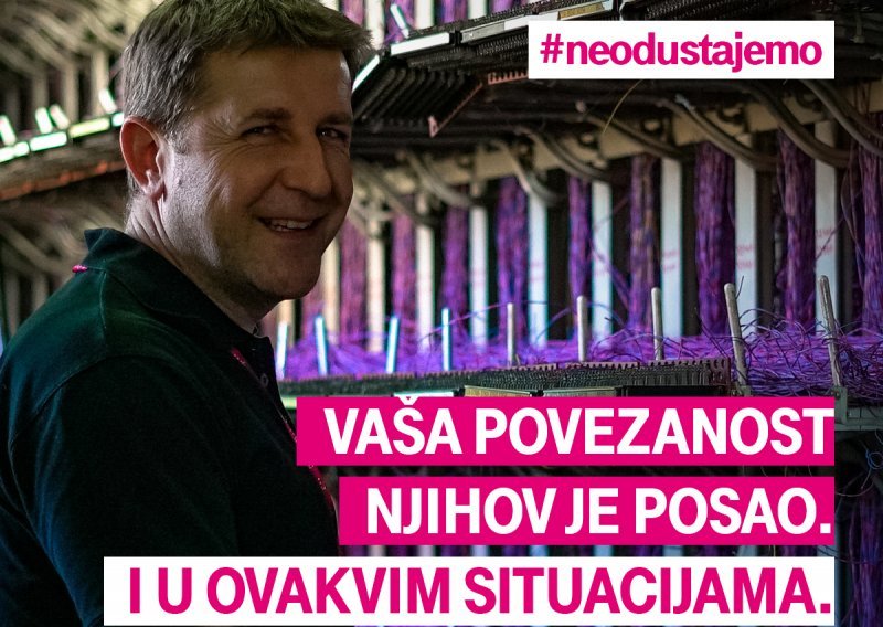 Hrvatski Telekom: Ponosni smo na sve djelatnike koji nam omogućavaju da ostanemo povezani
