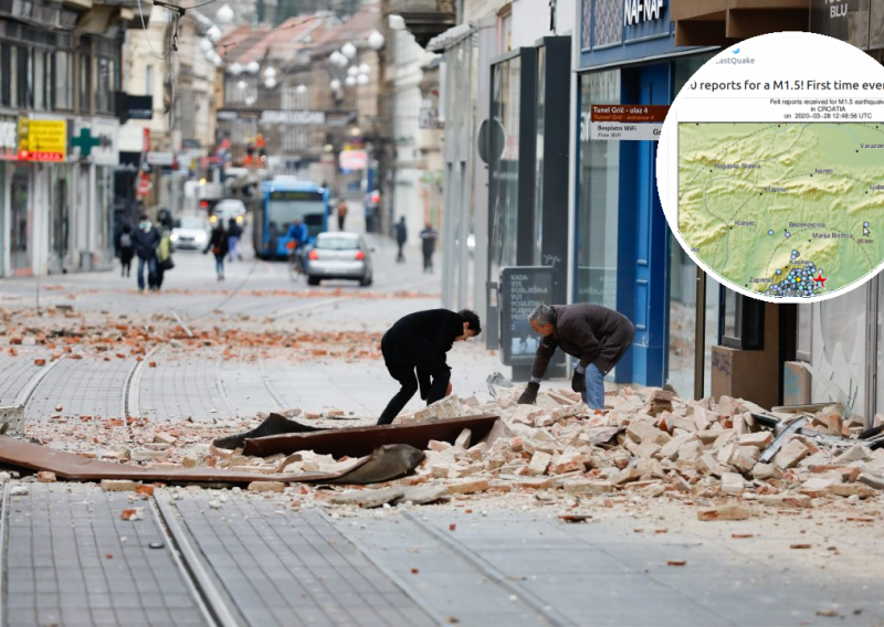Novi potres u Zagrebu od 2,3 po Richteru; EMSC moli Hrvate: 'Ne prijavljujte više blage potrese, našem informatičaru otpada kosa'