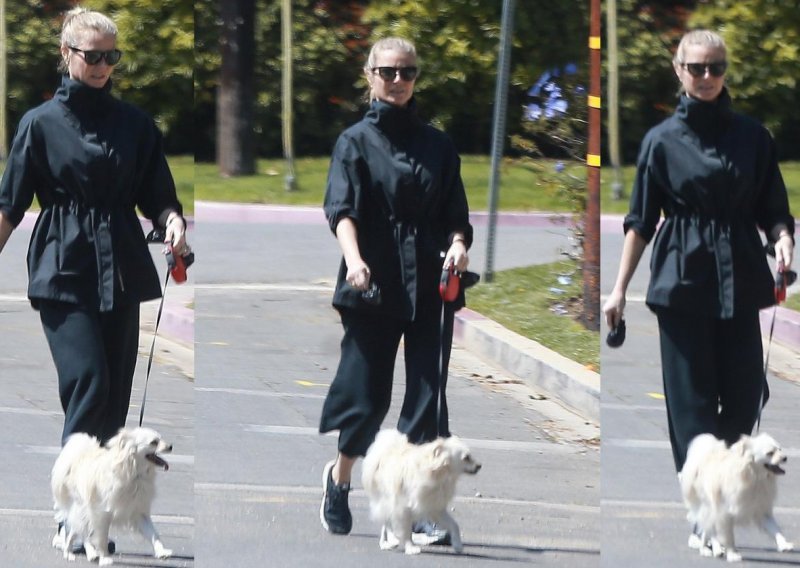 Nju je teško ne primijetiti: Gwyneth Paltrow i u šetnji s ljubimcem pazi na stajling