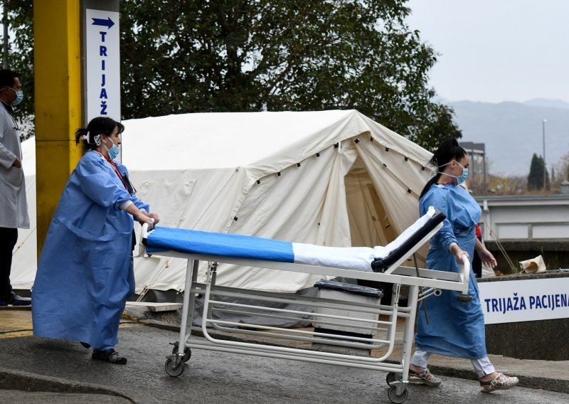 U Crnoj Gori šest novih slučajeva, 17 medicinara od sinoć u karanteni