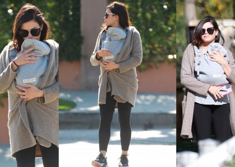 Majčinstvo joj godi: Glumica Jenna Dewan u šetnji s tri tjedna starim sinčićem