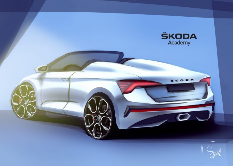 [FOTO/VIDEO] Škoda Scala kao Spider; Ovako studenti zamišljaju sportski kabriolet