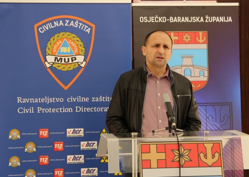 Osječki župan Ivan Anušić bio je u stožeru sa zaraženom liječnicom: Otkrio nam je zašto nije zabrinut