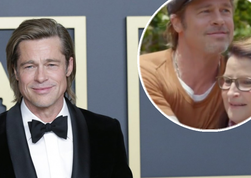 Bradu Pittu slavna vizažistica korigirala je šminkom pozadinu i od tada mu je, kaže, poput sestre, a sad ju je ovom gestom ganuo do suza