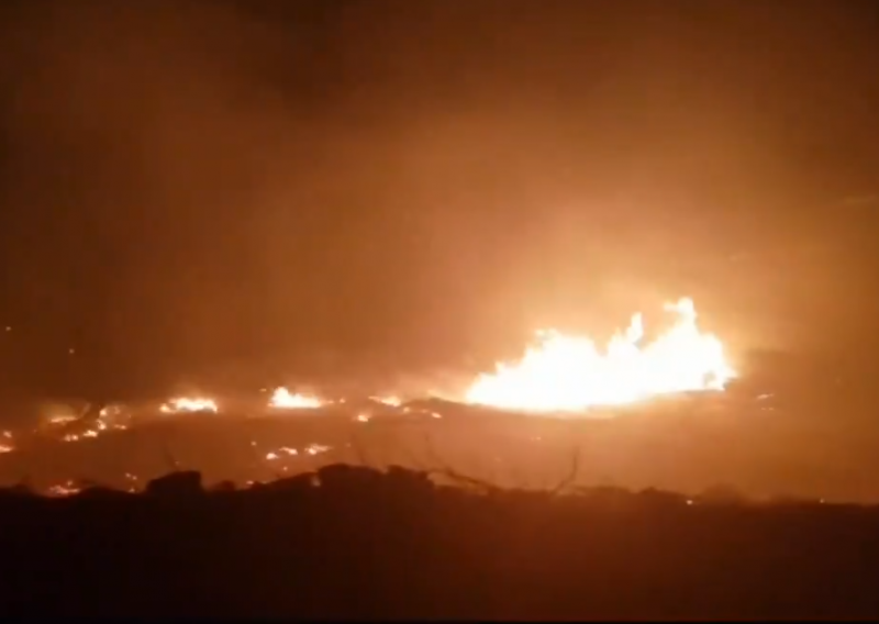 Dinara u plamenu, HGSS brani planinarska skloništa, stanovnici ne spavaju zbog dima