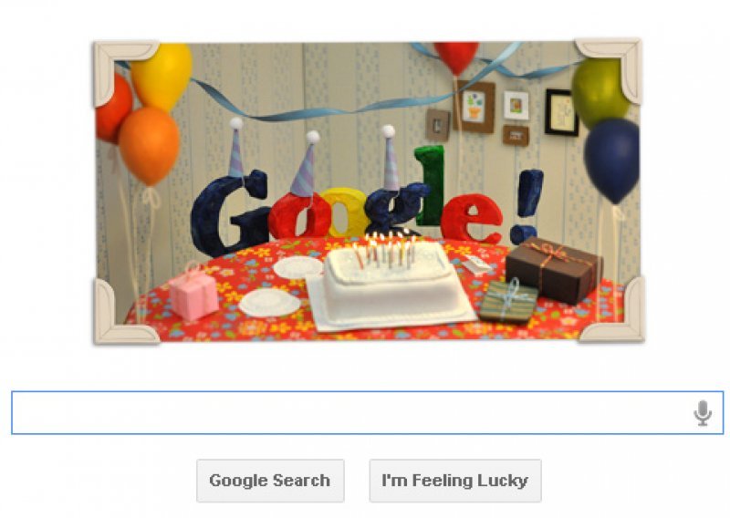 Google slavi 13. rođendan