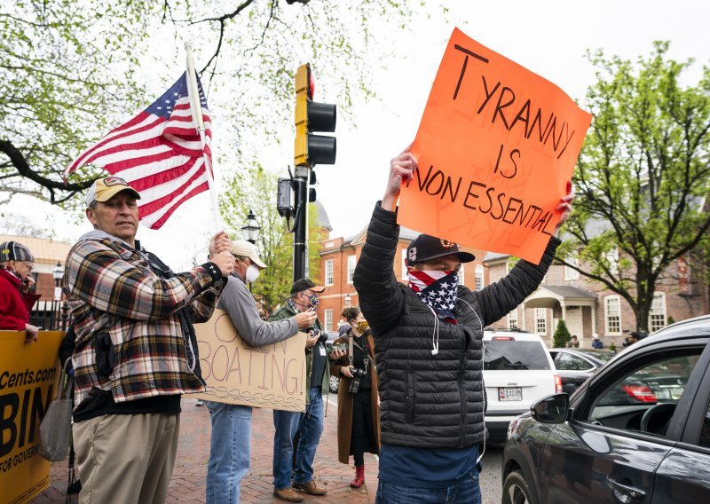 U SAD-u prosvjedi za 'oživljavanje ekonomije' i 'potporu Trumpu'