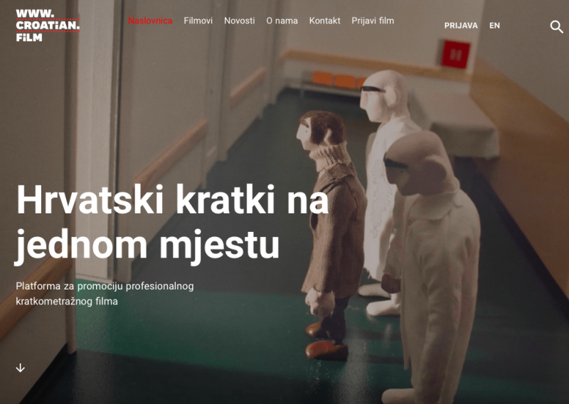 Novi filmovi na internetskoj platformi Croatian.film