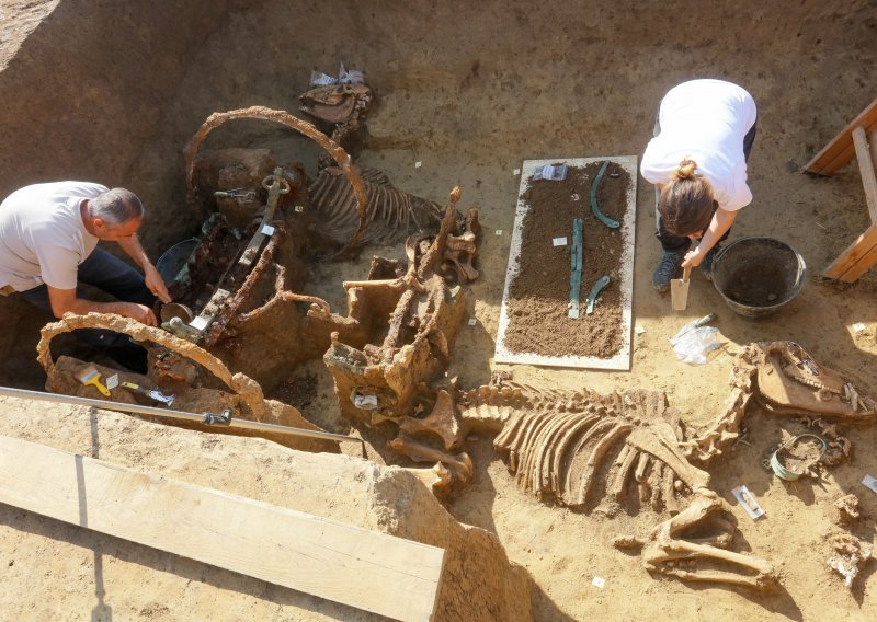 U Vinkovcima iskopani rijetki arheološki nalazi iz avarskog doba
