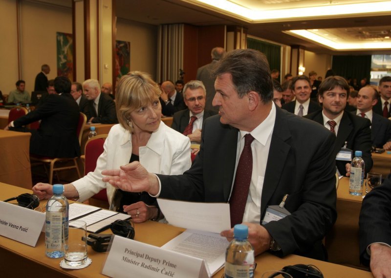 Pusic, Cacic don't fear HDZ shadow gov't