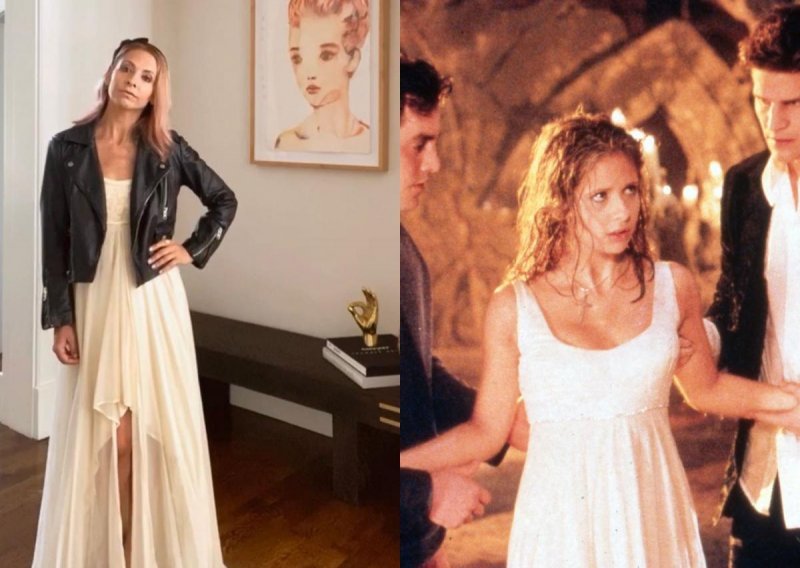 Sve je oduševila: Zvijezda serije 'Buffy, ubojica vampira' nakon 23 godine ponovno odjenula kultnu haljinu