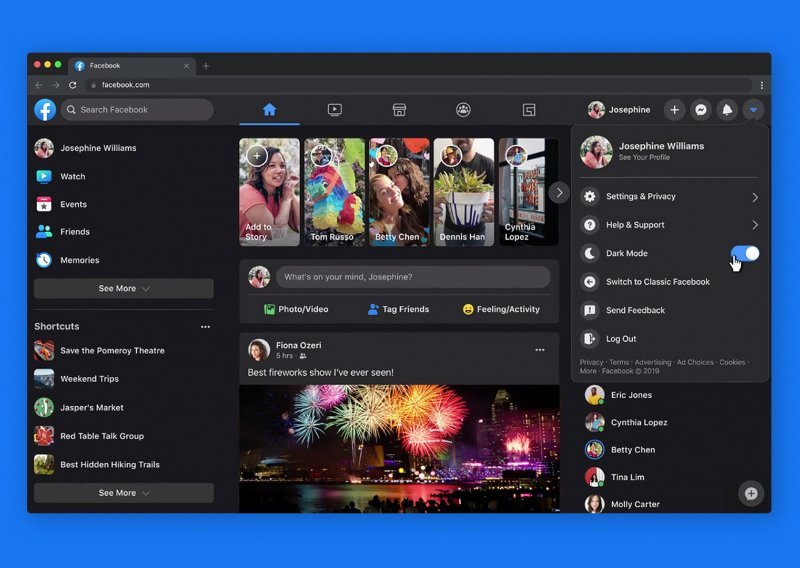 Novi izgled Facebooka za web sad je dostupan svima, evo kako ga možete upogoniti