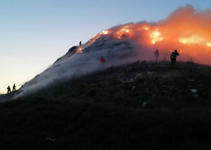 Gori u Slavoniji: Zapalilo se odlagalište otpada kod Davora