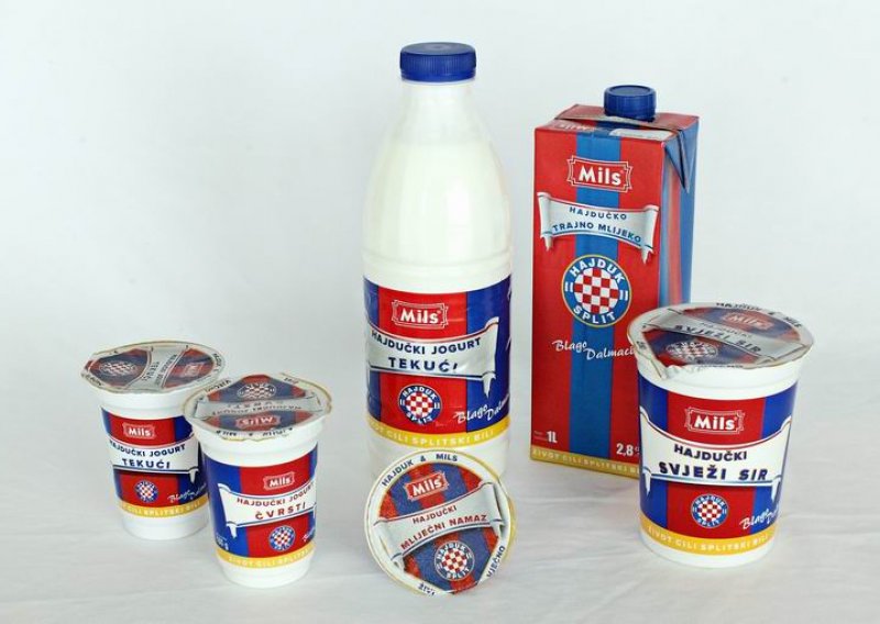 Hajduk dobio svoj sir, mlijeko i jogurt!