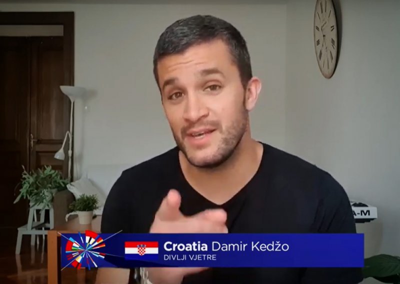 Damir Kedžo u posebnom izdanju Eurovizije svima poželio zdravlje i poručio: 'Najbolje tek dolazi'