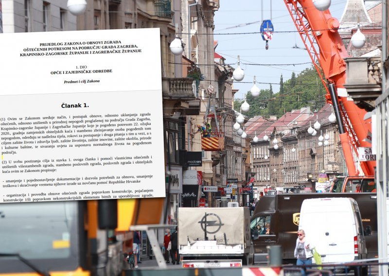Kako će se obnavljati Zagreb nakon potresa? Pročešljali smo dokument oko kojeg se lome koplja