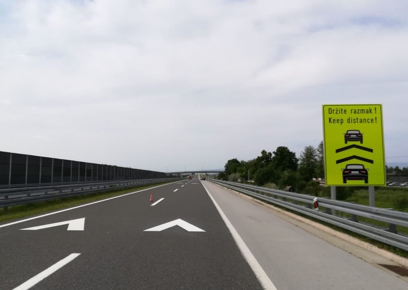 Novi znakovi čekaju vozače na autocesti; 'Budite odgovorni! i 'Držite razmak!'
