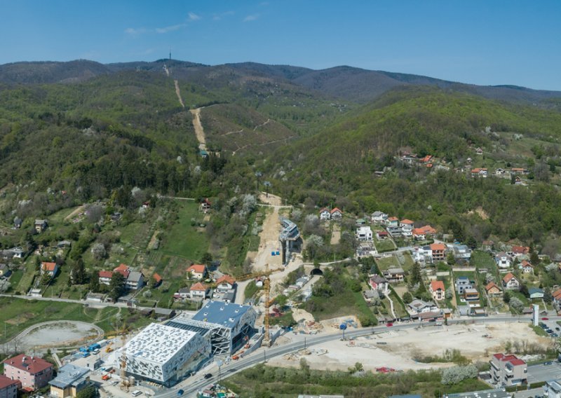 Ovako izgleda gradilište sljemenske žičare; megaprojekt je uskoro gotov