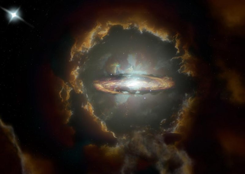 Uvid u ranu eru svemira: Astronomi otkrili najstariji galaktički disk u povijesti
