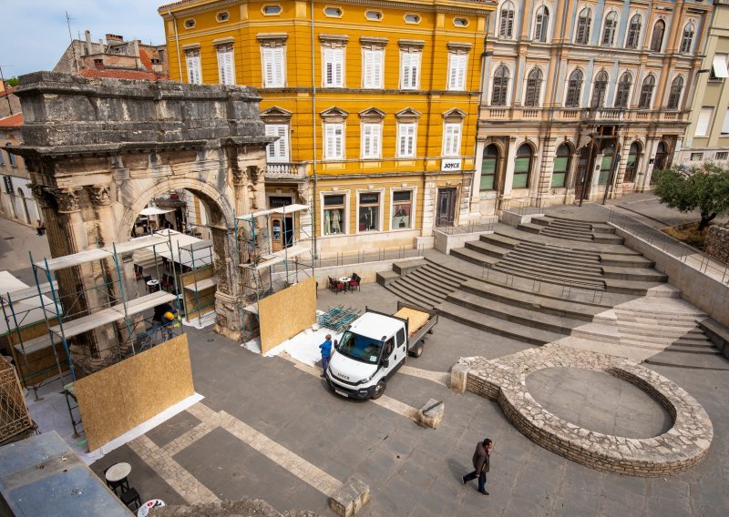 Pronađeni povijesni ostaci na gradilištu u pulskoj ulici Castropola