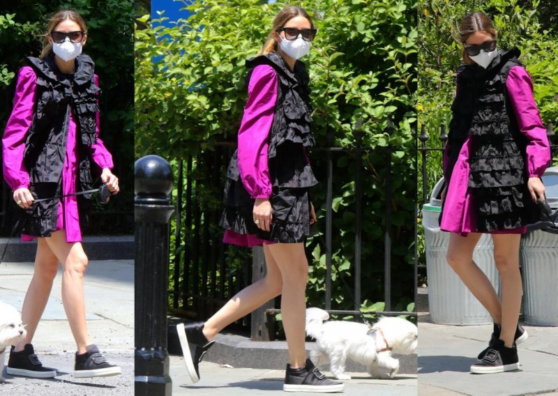 Kao da je sišla s modne piste: Olivia Palermo i u šetnji s ljubimcem pazi na stajling