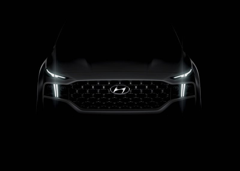 Prva slika novog Hyundai Santa Fea; nova platforma i elektrificirani pogoni