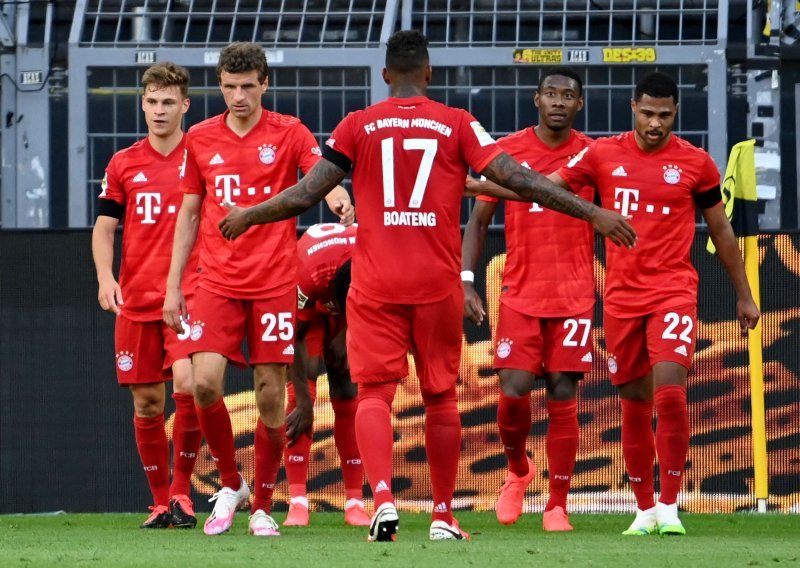 Golčinom Joshue Kimmicha Bayern stigao na korak do naslova prvaka; Haaland zadao novu glavobolju Borussiji