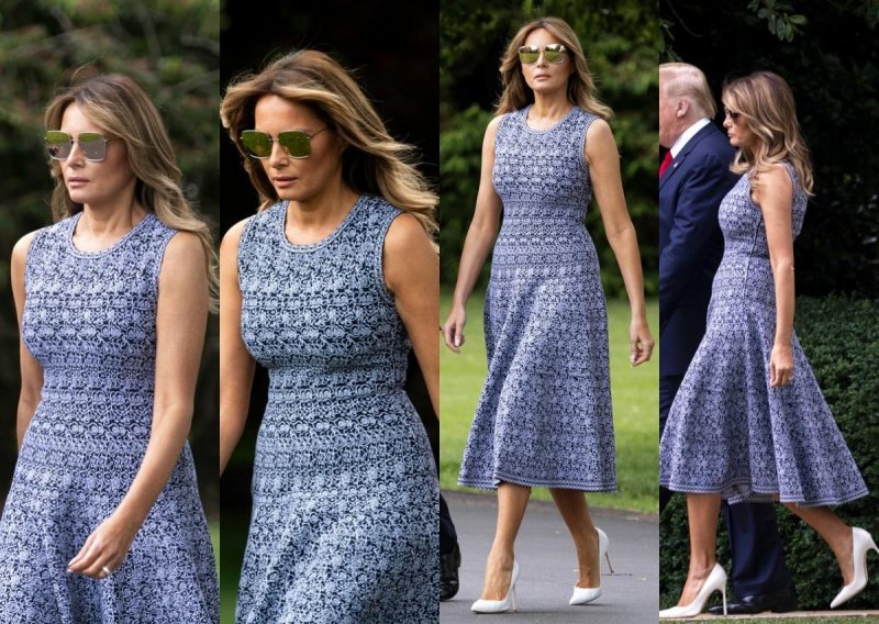 Melania Trump ponosno istaknula figuru u omiljenom modelu haljine, koji laska svakoj ženi